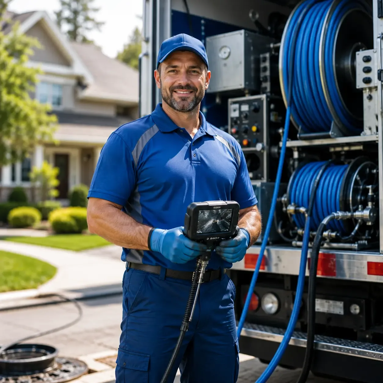 Local outdoor drain cleaning specialists in Currie, NC